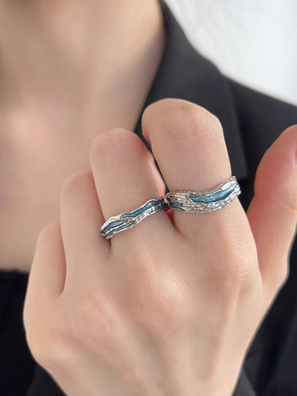 Anillo de apertura irregular francés epoxi-3